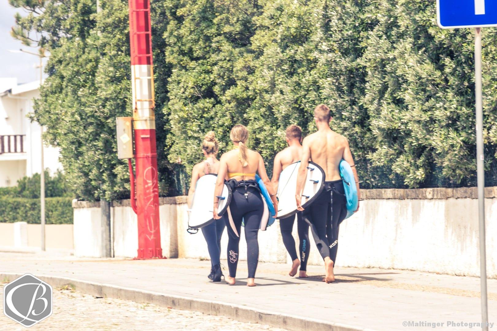 Portugal Moledo Fitnessreise Sufen Wellenreiten