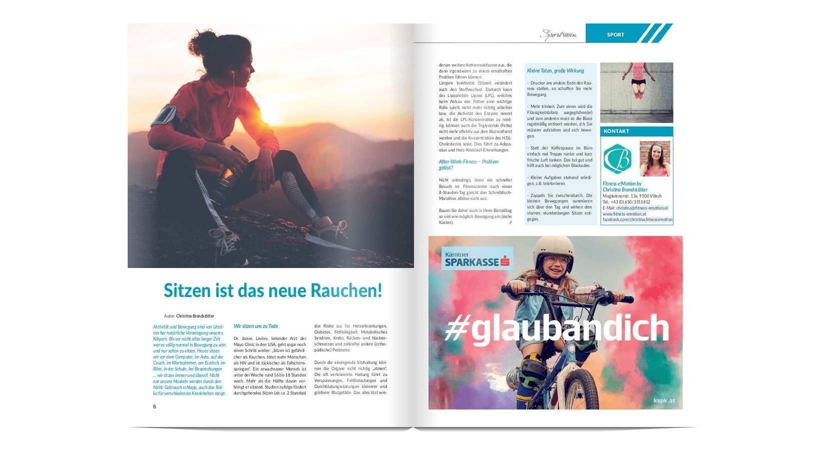 Wusstest du schon, dass...? - Fitness e!Motion / Sportmental-Magazin