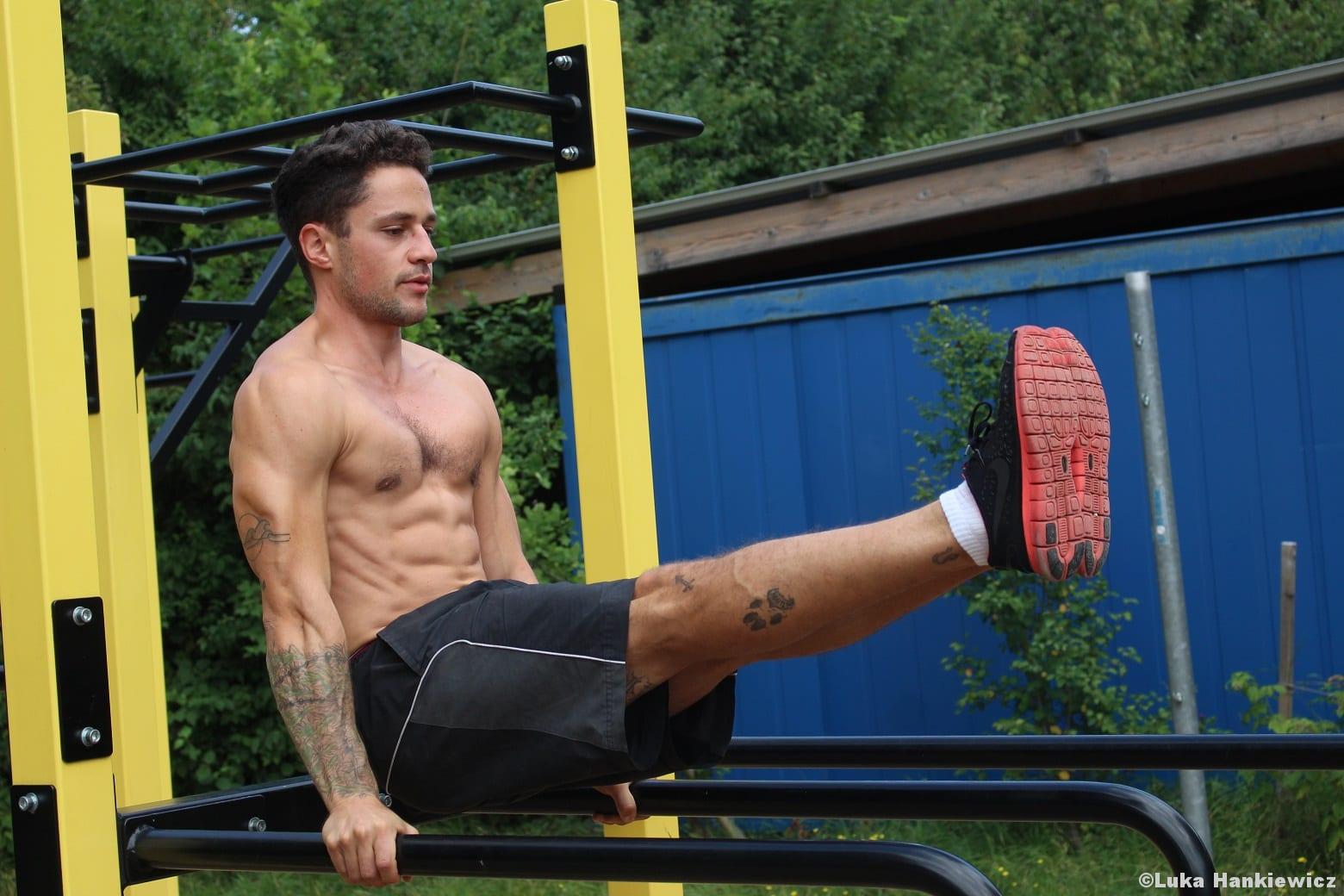 Calisthenics L-Sit Bodyweightübung Funktionelles Training