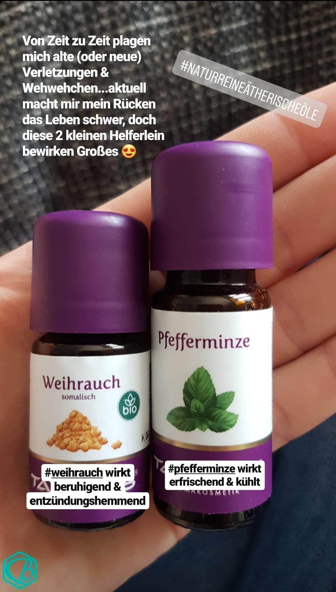 Diagnose: Wirbelsäule kaputt - Fitness e!Motion ätherische Öle Pfefferminze Weihrauch