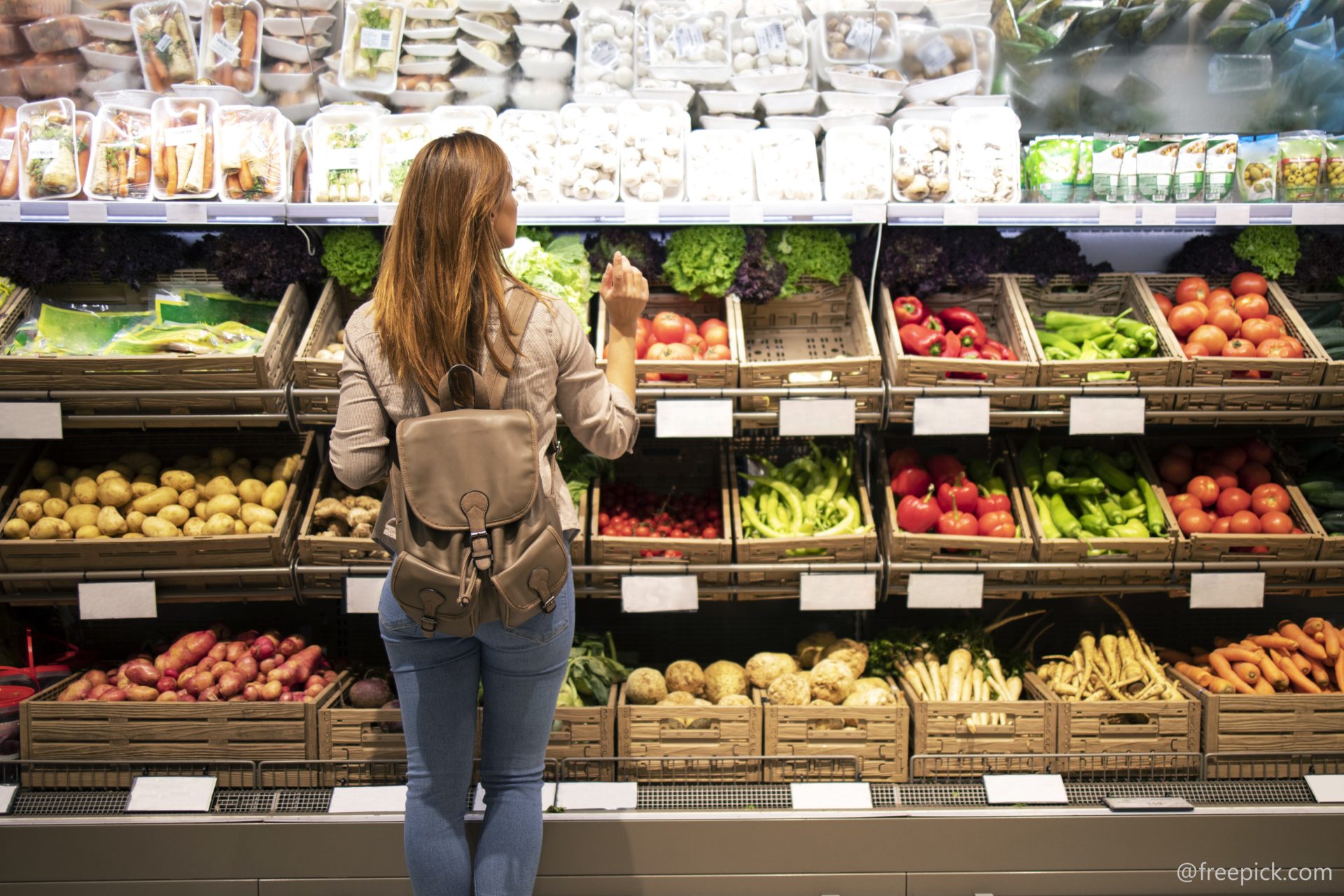 gesunde Ernährung, Gemüse, Obst, Einkaufen, Lebensmittel